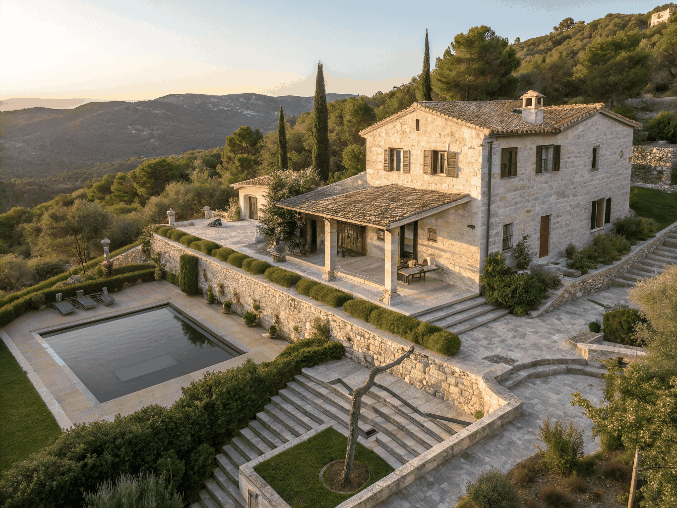 Bestand der Finca in Santanyi vor der Kernsanierung