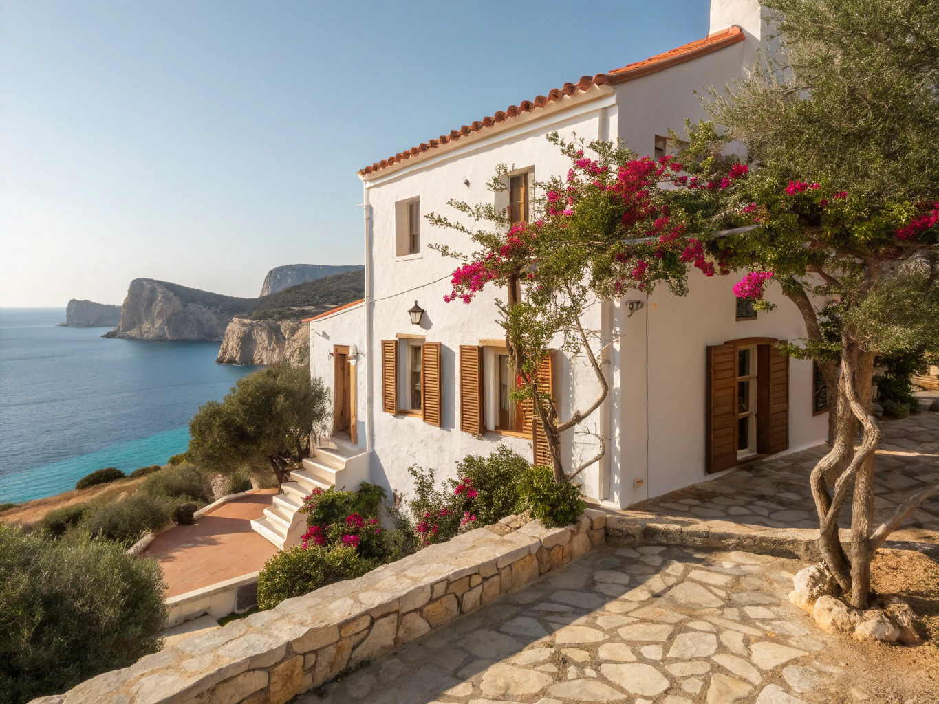 Veraltete Villa in Port d Andratx vor den Umbauarbeiten